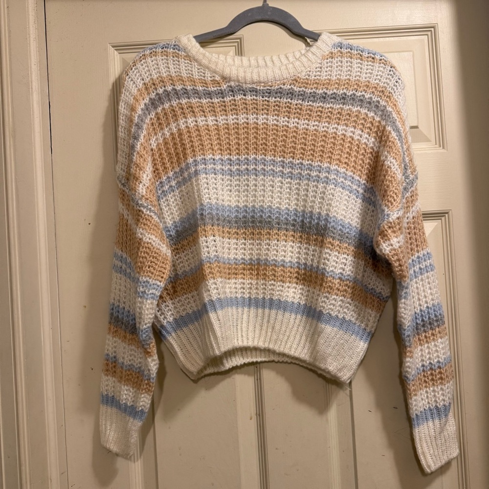 Princess Polly Cream Knit Sweater